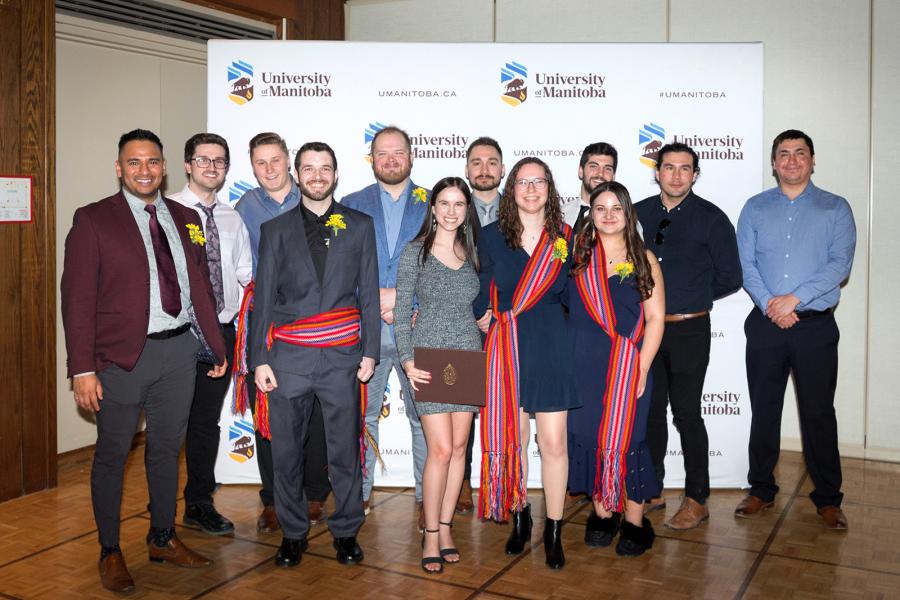 ENGAP graduates smiling for group photo